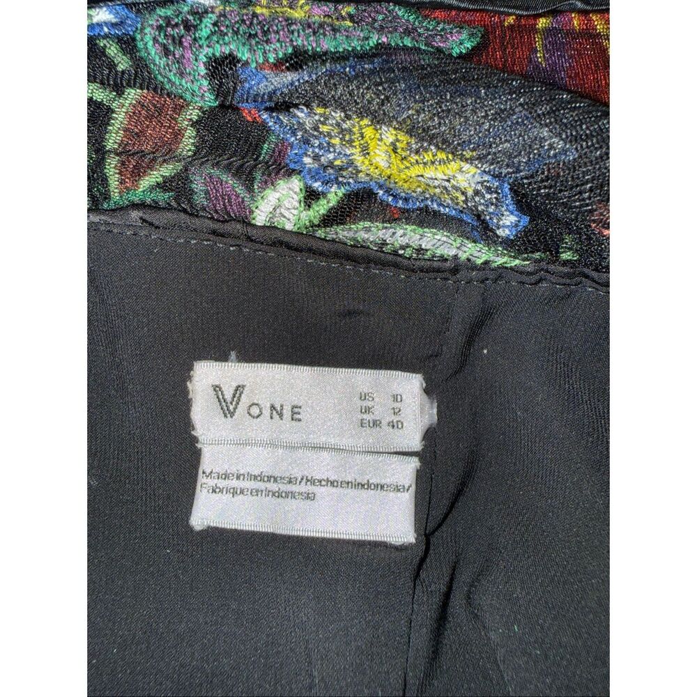 NWOT Anthropologie Vone Janine Embroidered Midi Dress - Picture 10 of 10